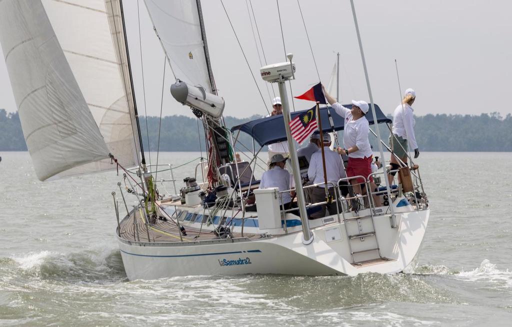 La Samudra. 2017 Raja Muda Selangor International Regatta. © Guy Nowell / RMSIR