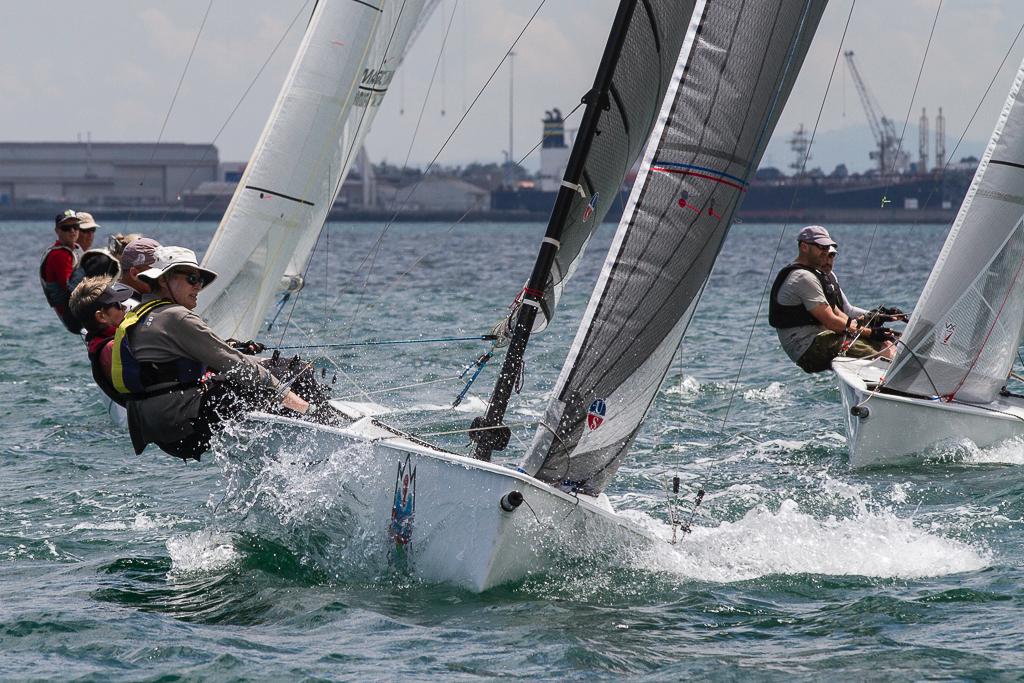 Competition was tight in the VX 1 sports boat class. - Lipton Cup Regatta 2017 photo copyright Bernie Kaaks taken at  and featuring the  class