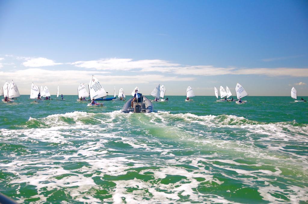 North U Leading Edge Opti Clinic at Key Biscayne Yacht Club photo copyright Moments by Charmaine taken at  and featuring the  class