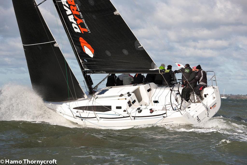 2017 Hamble Winter Series – Day 5 ©  Hamo Thornycroft / www.yacht-photos.co.uk