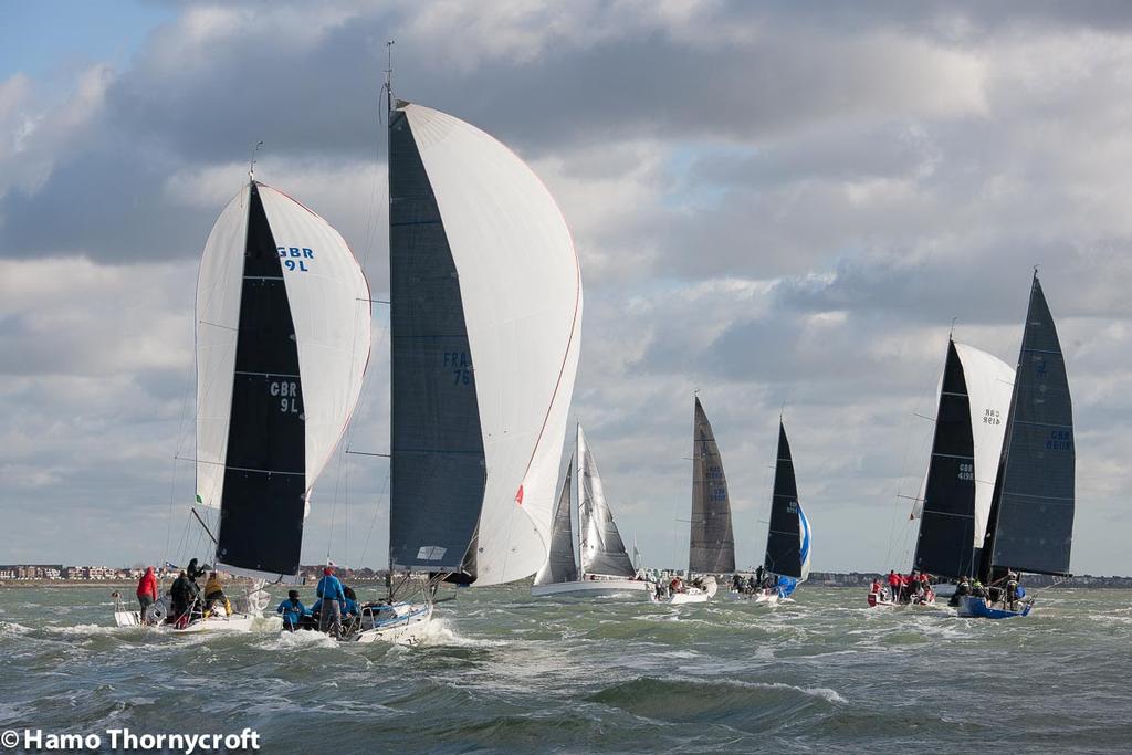 2017 Hamble Winter Series – Day 5 ©  Hamo Thornycroft / www.yacht-photos.co.uk