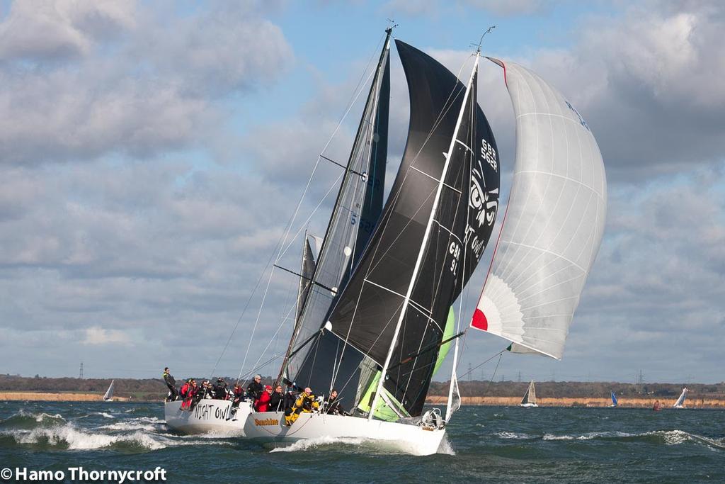 2017 Hamble Winter Series – Day 5 ©  Hamo Thornycroft / www.yacht-photos.co.uk