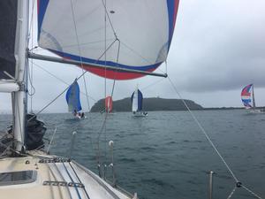 Slow progress to Lion Island - Farr to Young Regatta photo copyright Seamus Campbell taken at  and featuring the  class