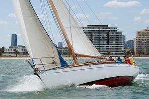 Serifa skippered by Michael McTavish. - Classic Yacht Association of Australia Cup Regatta photo copyright Alex McKinnon taken at  and featuring the  class