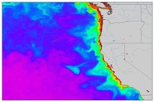The powerful VIIRS instrument on JPSS-1 also mointors for chlorophyll, which fuels the growth of phytoplankton-the base of the marine food web photo copyright  NOAA taken at  and featuring the  class