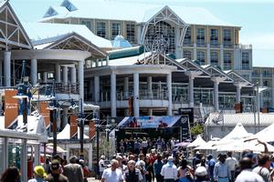 Cape Town stopover. Opening day – Volvo Ocean Race photo copyright  Pedro Martinez / Volvo Ocean Race taken at  and featuring the  class