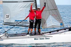 West Indies Sails – Turenne Laplace and Patrick Laplace – St Barth Cata Cup photo copyright  Pierrick Contin http://www.pierrickcontin.fr/ taken at  and featuring the  class