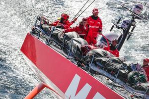 Leg 2. Arrivals from Lisbon to Cape Town – Volvo Ocean Race photo copyright  Ainhoa Sanchez/Volvo Ocean Race taken at  and featuring the  class