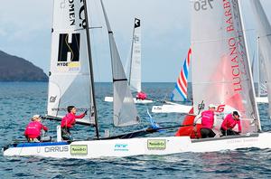 Maxwell and Co – James Baeckler and Martin Orion – St Barth Cata Cup photo copyright  Pierrick Contin http://www.pierrickcontin.fr/ taken at  and featuring the  class