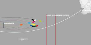 Day 16, Race 3 – Current positions – Clipper Round the World Yacht Race photo copyright Clipper Ventures taken at  and featuring the  class