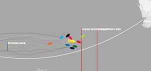 Day 17, Race 3 – Current positions – Clipper Round the World Yacht Race photo copyright Clipper Ventures taken at  and featuring the  class