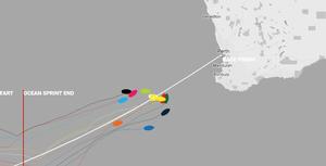 Day 23, Race 3 – Current positions – Clipper Round the World Yacht Race photo copyright Clipper Ventures taken at  and featuring the  class