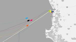 Day 25, Race 3 – Current positions – Clipper Round the World Yacht Race photo copyright Clipper Ventures taken at  and featuring the  class