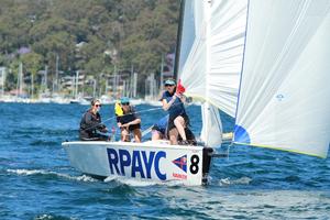 Harken International 2016 winners Sarah Parker and team photo copyright RPAYC taken at  and featuring the  class