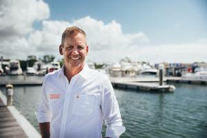 SCIBS general manager Johan Hasser photo copyright SCIBS . taken at  and featuring the  class
