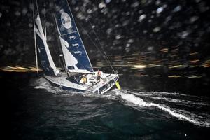 Phil Sharp (Britain) and Pablo Santurde (Spain) on Imerys Clean Energy – Transat Jacques Vabre photo copyright TJV taken at  and featuring the  class