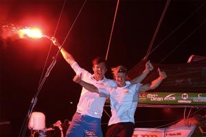 V and B (Maxime Sorel and Antoine Carpentier) – Transat Jacques Vabre photo copyright TJV taken at  and featuring the  class