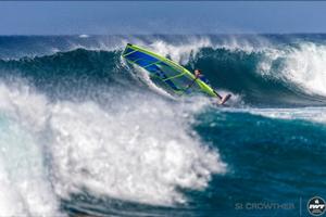 Current amateur tour leader, Tom Soltysiak – Aloha Classic photo copyright  Si Crowther / IWT taken at  and featuring the  class