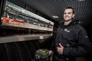 Hagoort arrives in Lisbon – Mirpuri Foundation In-Port Race – Volvo Ocean Race photo copyright  Jasper van Staveren taken at  and featuring the  class