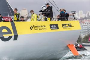 Team Brunel sets course to Cape Town – Volvo Ocean Race photo copyright  Jasper van Staveren taken at  and featuring the  class