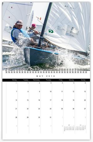 2018 OK Dinghy Calendar photo copyright  Robert Deaves taken at  and featuring the  class