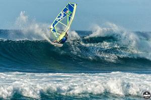 Greg Aguera missed the first round, but showed in the second why he is a Maui legend and one to watch out for – Aloha Classic photo copyright  Si Crowther / IWT taken at  and featuring the  class