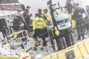 Team Brunel sets course to Cape Town – Volvo Ocean Race photo copyright  Jasper van Staveren taken at  and featuring the  class
