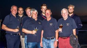 Joh. Wilh. von Eicken, a founding member of the NRV and his crew on Swan 56R Latona from Germany – RORC Transatlantic Race photo copyright  Pilar Hernández taken at  and featuring the  class