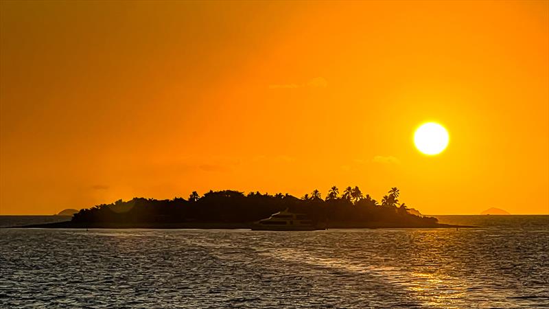 Sun sets over the Malamala Becah Club - Fiji - Denerau - July 2022 photo copyright Richard Gladwell / Sail-World.com/nz taken at Wakatere Boating Club and featuring the  class