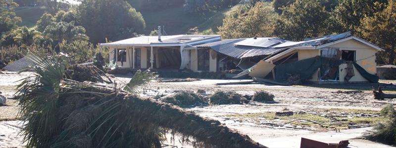 The upper half of the North Island of NZ has been devastated by Cyclone Gabrielle - photo © Yachting NZ