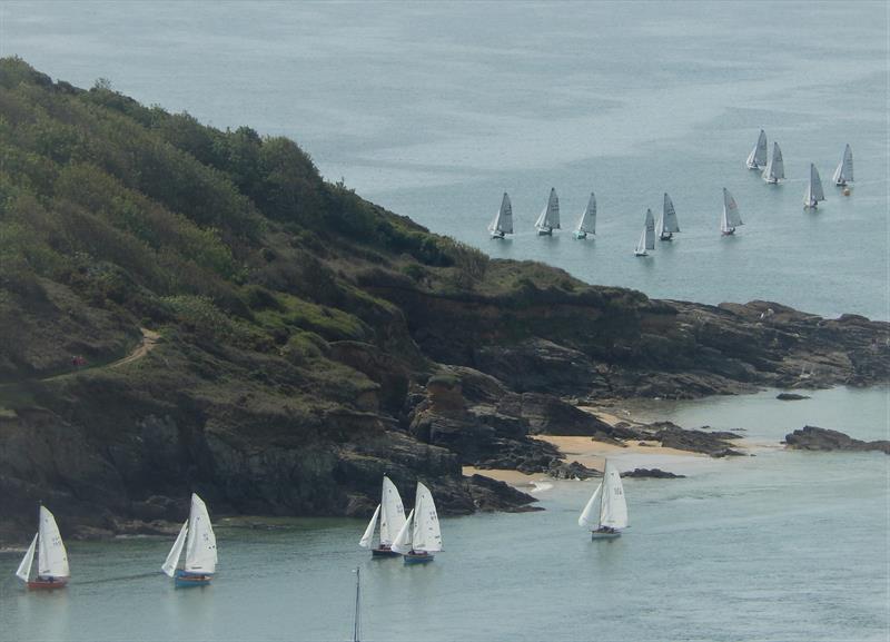 Salcombe Yawls on the Early May Bank Holiday weekend photo copyright Malcolm Mackley taken at Salcombe Yacht Club and featuring the Salcombe Yawl class