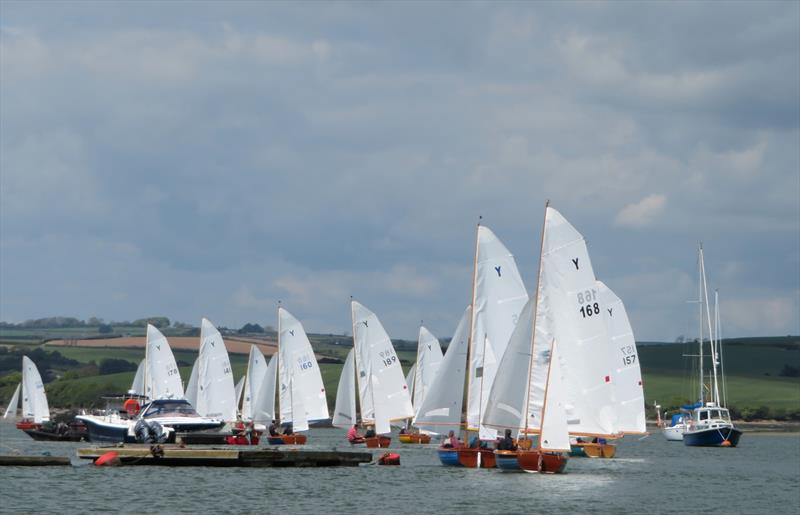 Salcombe Yawls on the Early May Bank Holiday weekend - photo © Malcolm Mackley