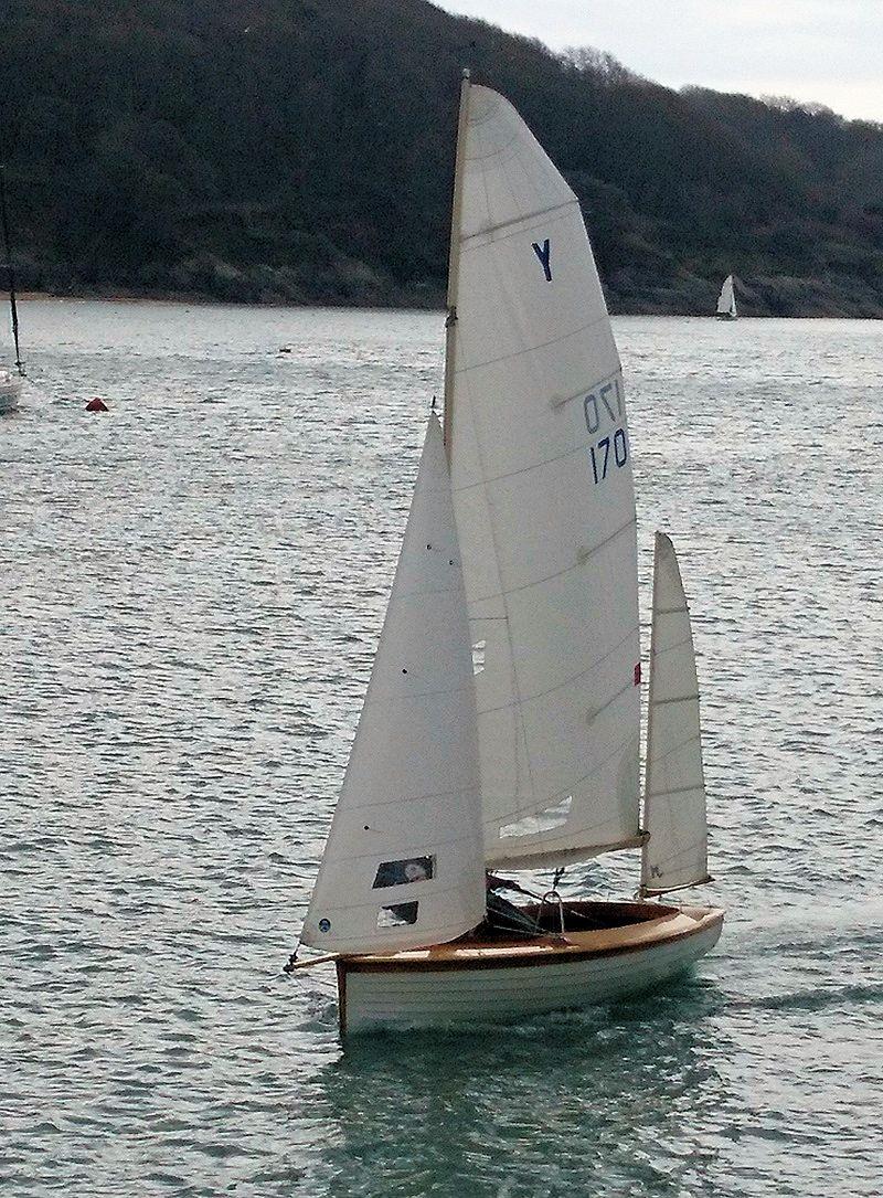 Salcombe Yacht Club Spring Series race 3 photo copyright Peter Cook taken at Salcombe Yacht Club and featuring the Salcombe Yawl class