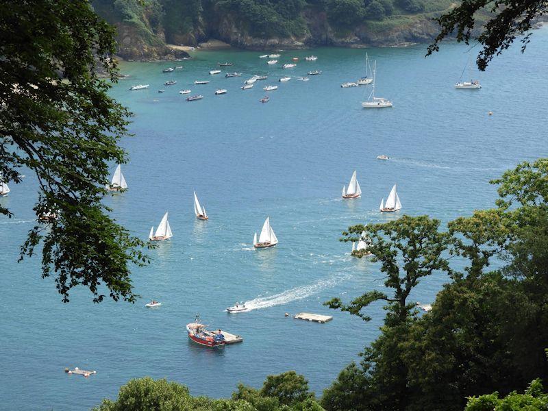 Salcombe Yacht Club Summer Series race 7 photo copyright Margaret Mackley taken at Salcombe Yacht Club and featuring the Salcombe Yawl class