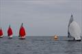 Tom Gillard and Rach Gray lead Arwen Fflur and Hatty Connolly - RYA Female Scorpion Project sailors attend the Nationals at Penzance