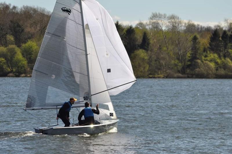 Staunton Harold Scorpion Open photo copyright Alan Gillard taken at Staunton Harold Sailing Club and featuring the Scorpion class