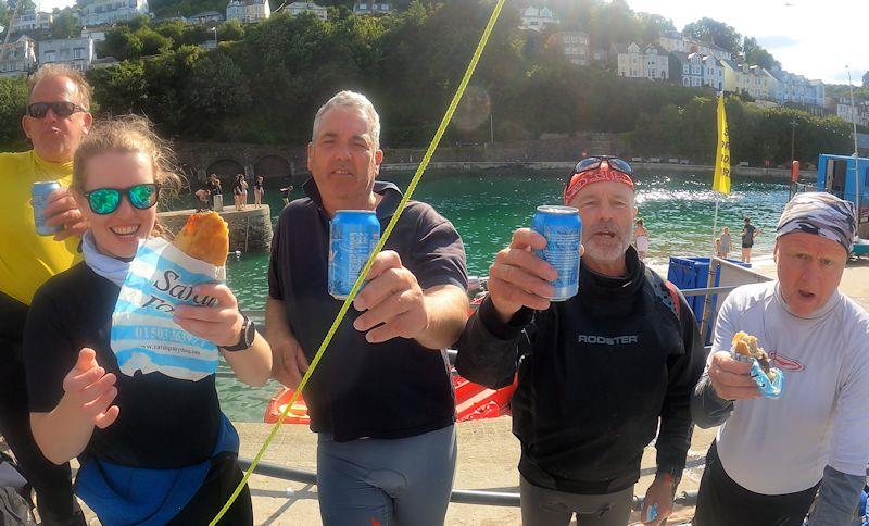 Beer and pasties at the 2022 Scorpion Nationals at Looe - photo © Lee Whitehead / www.photolounge.co.uk