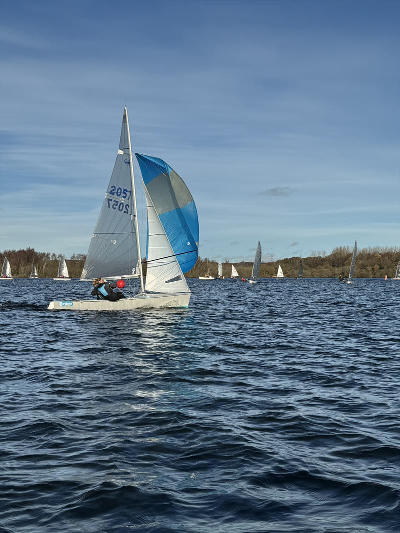 Chase Sailing Club Polar Pursuit Race 2023 photo copyright Dave Watkins taken at Chase Sailing Club and featuring the Scorpion class