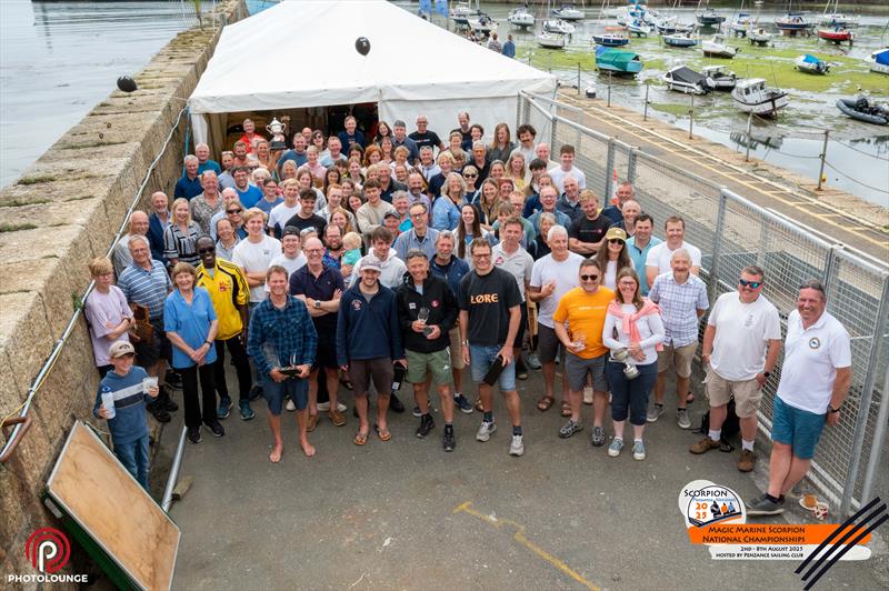 Scorpion Nationals at Penzance Prize Giving photo copyright Lee Whitehead / www.photolounge.co.uk taken at Penzance Sailing Club and featuring the Scorpion class