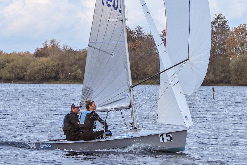 Winners, Tom Gillard and Rachel Gray - Scorpion End of Season open meeting at Notts County - photo © John Sears