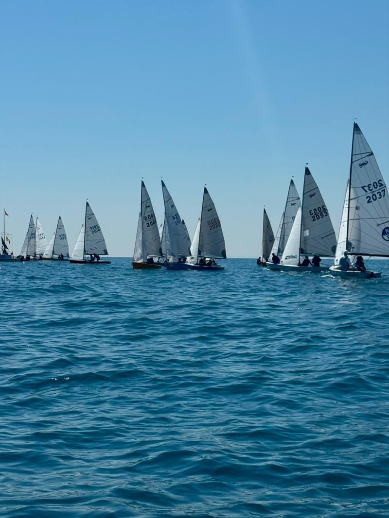 Saturday Race 1 Start in the Sidmouth Scorpion Open photo copyright Sidmouth SC taken at Sidmouth Sailing Club and featuring the Scorpion class