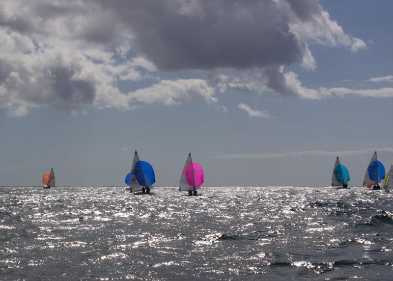 Scorpion National Championship at Looe Day 3 photo copyright Nick Lightbody taken at Looe Sailing Club and featuring the Scorpion class