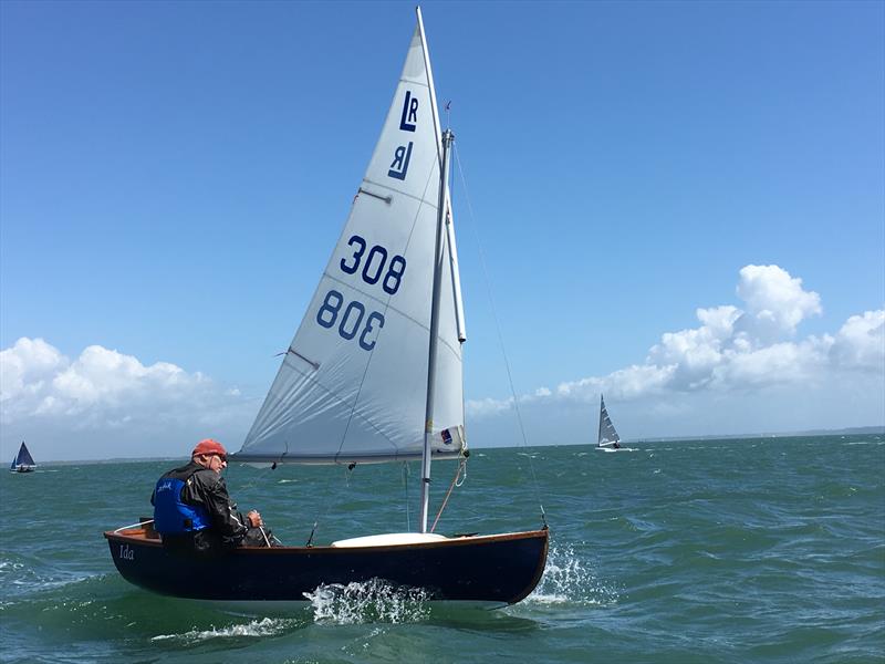 Lymington River Scow Travellers at Keyhaven - photo © Karl Thorne