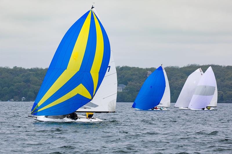 2018 Lake Geneva E Scow Spring Regatta - photo © Melges / Hannah Lee Noll