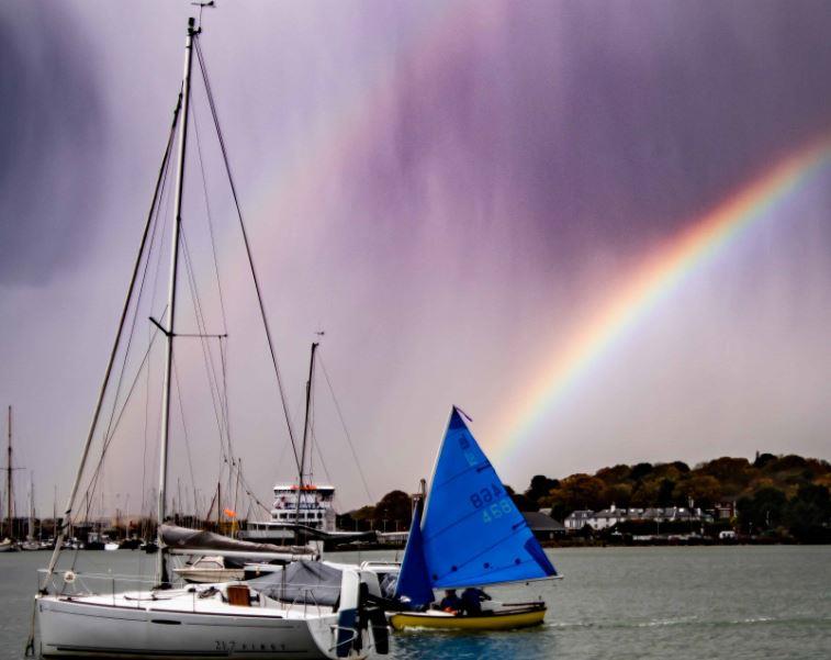 Royal Lymington Champion of Champions Event 2018 photo copyright Paul French taken at Royal Lymington Yacht Club and featuring the Scow class