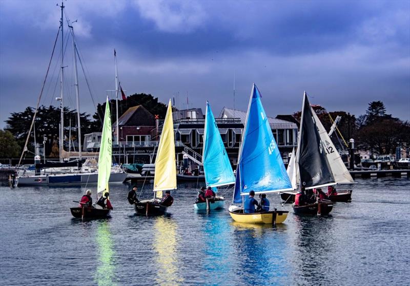 Royal Lymington Champion of Champions Event 2018 photo copyright Paul French taken at Royal Lymington Yacht Club and featuring the Scow class
