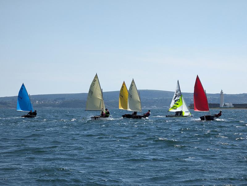 Keyhaven Yacht Club Early Afternoon Series Race 3 photo copyright Mark Jardine taken at Keyhaven Yacht Club and featuring the Scow class