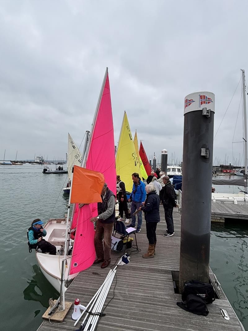 RLymYC Club Champion of Champions 2025 photo copyright Gillian Poole taken at Royal Lymington Yacht Club and featuring the Scow class
