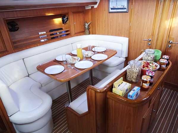 Christianna VII saloon photo copyright Seafarer taken at  and featuring the  class