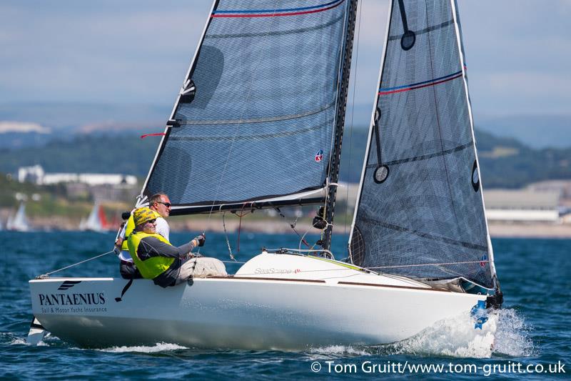 Plymouth Regatta 2016 day 2 photo copyright Tom Gruitt / www.tom-gruitt.co.uk taken at  and featuring the Seascape 18 class